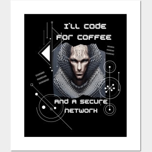 Code for coffee Posters and Art